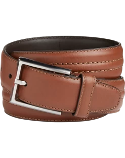 Florsheim Surge Leather Belt, Cognac