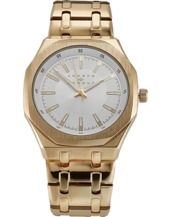 Joseph Abboud Watch, Gold And White