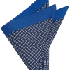 Joseph Abboud Pocket Square, Navy Dot