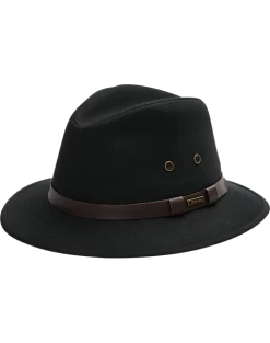 Biltmore Rain Safari Hat, Black