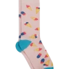 Egara Socks, Pink Ice Cream