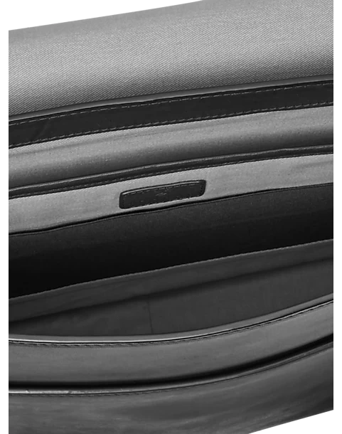 Joseph Abboud Messenger Style Briefcase, Black - Image 2