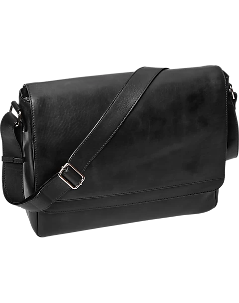 Joseph Abboud Messenger Style Briefcase, Black