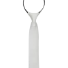 Egara Boys Zipper Tie, White