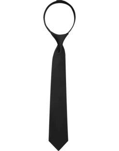 Egara Boys Zipper Tie, Black