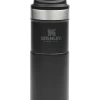 Stanley Trigger Action Travel Mug, Black 16 Oz.