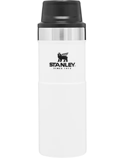 Stanley Classic Trigger-Action 20-Ounce Mug, Matte Black