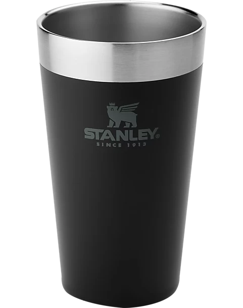 Stanley Adventure Stacking Beer Pint, Black 16 Oz.