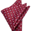 Pronto Uomo Pocket Square, Cabernet Medallion