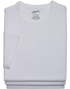 Egara Slim Fit Crewneck T-Shirt, 3-Pack, White