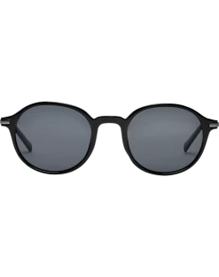 Joseph Abboud Round Sunglasses, Black