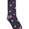 Egara Socks, Navy Sail Boats