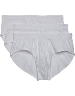 Egara Slim Fit Briefs, 3-Pack, White