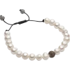 Pronto Uomo Bracelet, White Pearl