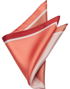 Pronto Uomo Pocket Square, Pink