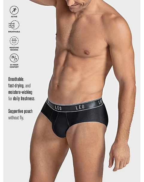 Leo By Leonisa Ultra-Light Briefs, White - Image 3