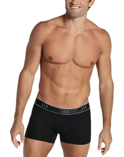 Leo By Leonisa Ultra-Light Trunks, Black