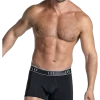 Leo By Leonisa Microfiber Trunks, Black