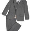 Peanut Butter Collection Slim Fit Toddlers Tuxedo, Heather Gray